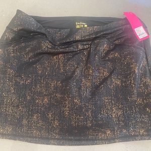Lilly Pulitzer Sabbia Foil Print 15" Skort XL